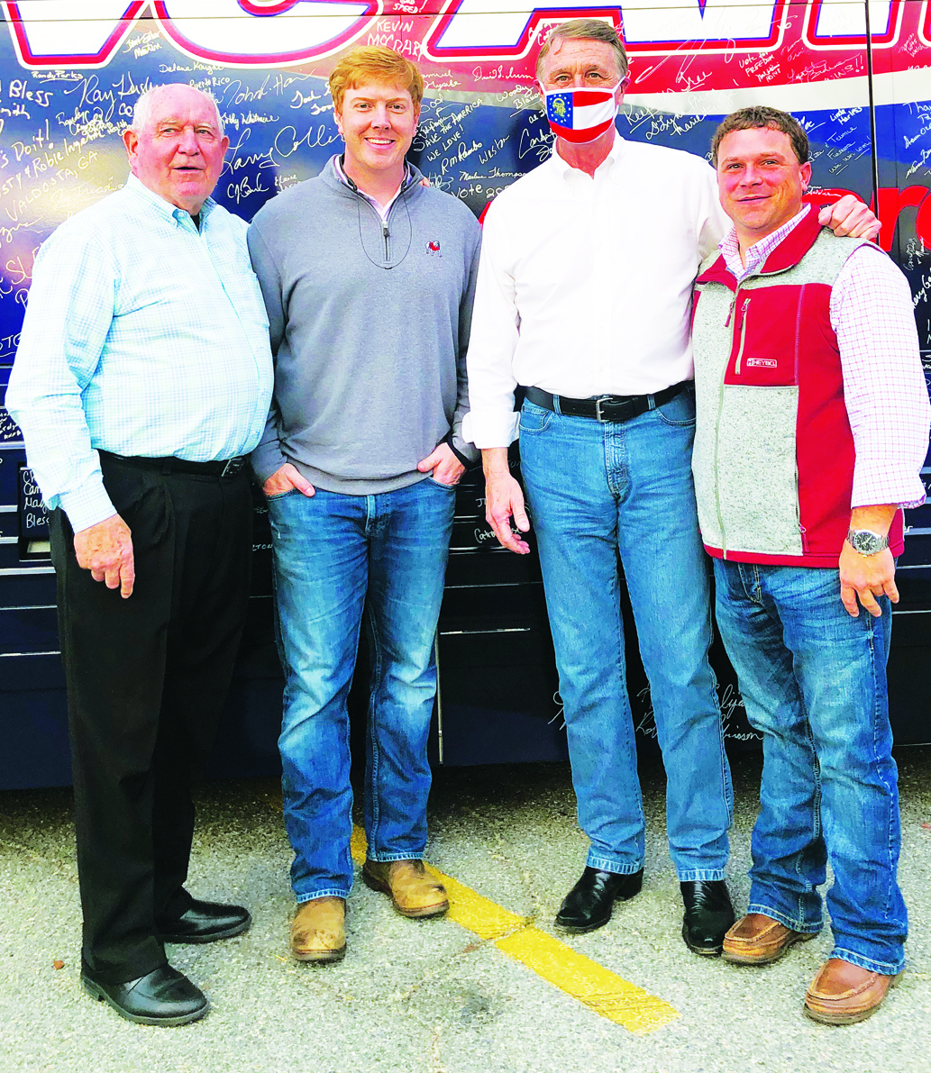 Perdue Visits Hazlehurst Jeff Davis Ledger